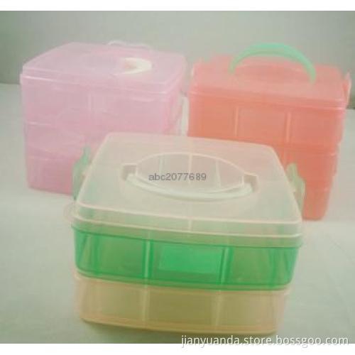Acrylic plastic food container/Clear plastic container/lunch box